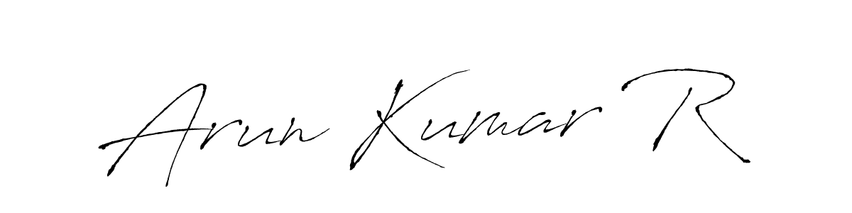 if you are searching for the best signature style for your name Arun Kumar R. so please give up your signature search. here we have designed multiple signature styles  using Antro_Vectra. Arun Kumar R signature style 6 images and pictures png