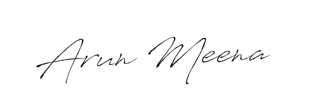 How to make Arun Meena signature? Antro_Vectra is a professional autograph style. Create handwritten signature for Arun Meena name. Arun Meena signature style 6 images and pictures png