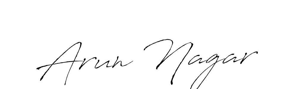 This is the best signature style for the Arun Nagar name. Also you like these signature font (Antro_Vectra). Mix name signature. Arun Nagar signature style 6 images and pictures png