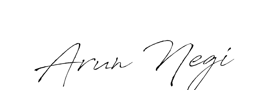 Also You can easily find your signature by using the search form. We will create Arun Negi name handwritten signature images for you free of cost using Antro_Vectra sign style. Arun Negi signature style 6 images and pictures png