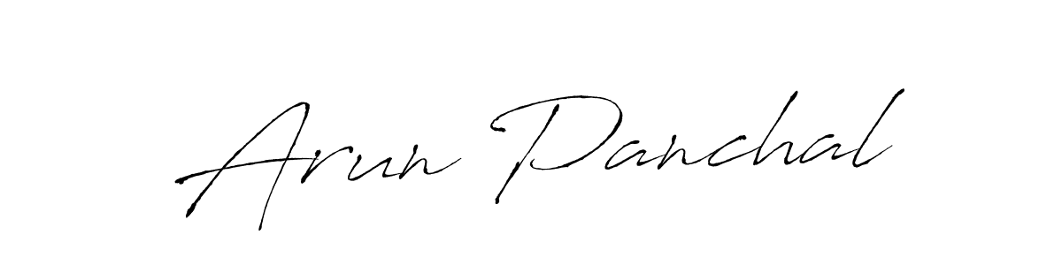 if you are searching for the best signature style for your name Arun Panchal. so please give up your signature search. here we have designed multiple signature styles  using Antro_Vectra. Arun Panchal signature style 6 images and pictures png