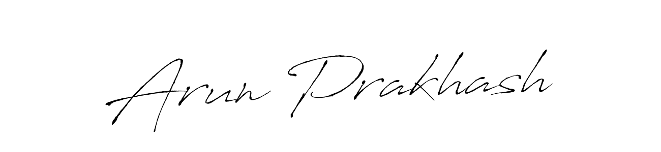 The best way (Antro_Vectra) to make a short signature is to pick only two or three words in your name. The name Arun Prakhash include a total of six letters. For converting this name. Arun Prakhash signature style 6 images and pictures png