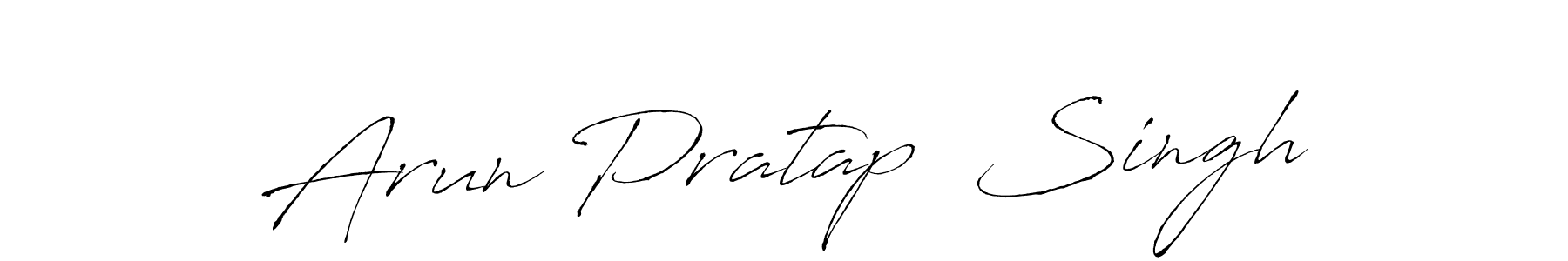 Similarly Antro_Vectra is the best handwritten signature design. Signature creator online .You can use it as an online autograph creator for name Arun Pratap  Singh. Arun Pratap  Singh signature style 6 images and pictures png