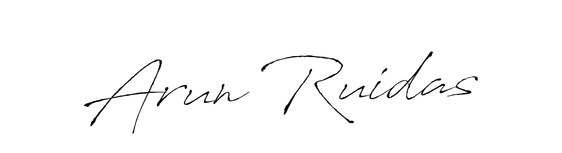 if you are searching for the best signature style for your name Arun Ruidas. so please give up your signature search. here we have designed multiple signature styles  using Antro_Vectra. Arun Ruidas signature style 6 images and pictures png