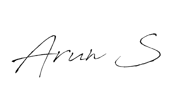 How to Draw Arun S signature style? Antro_Vectra is a latest design signature styles for name Arun S. Arun S signature style 6 images and pictures png