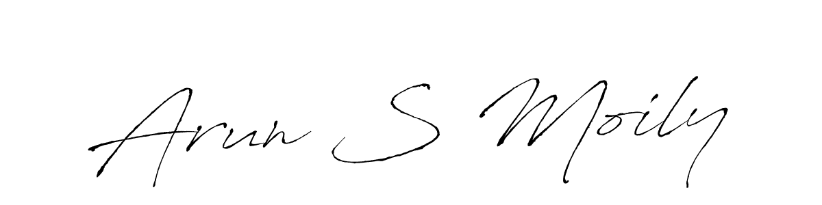 This is the best signature style for the Arun S Moily name. Also you like these signature font (Antro_Vectra). Mix name signature. Arun S Moily signature style 6 images and pictures png