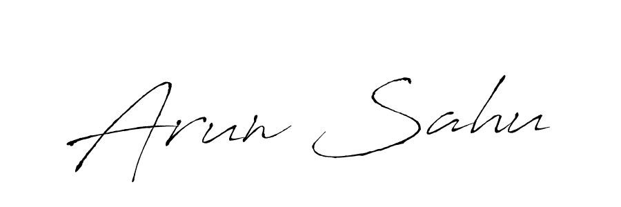 This is the best signature style for the Arun Sahu name. Also you like these signature font (Antro_Vectra). Mix name signature. Arun Sahu signature style 6 images and pictures png