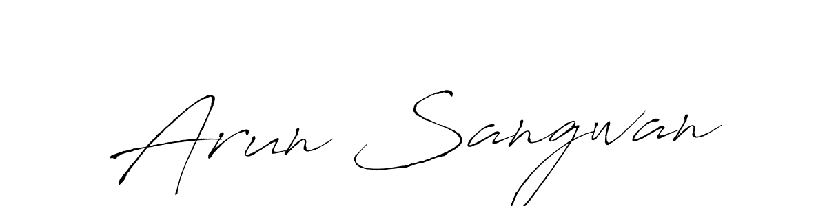 Similarly Antro_Vectra is the best handwritten signature design. Signature creator online .You can use it as an online autograph creator for name Arun Sangwan. Arun Sangwan signature style 6 images and pictures png
