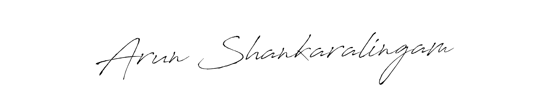 Make a short Arun Shankaralingam signature style. Manage your documents anywhere anytime using Antro_Vectra. Create and add eSignatures, submit forms, share and send files easily. Arun Shankaralingam signature style 6 images and pictures png