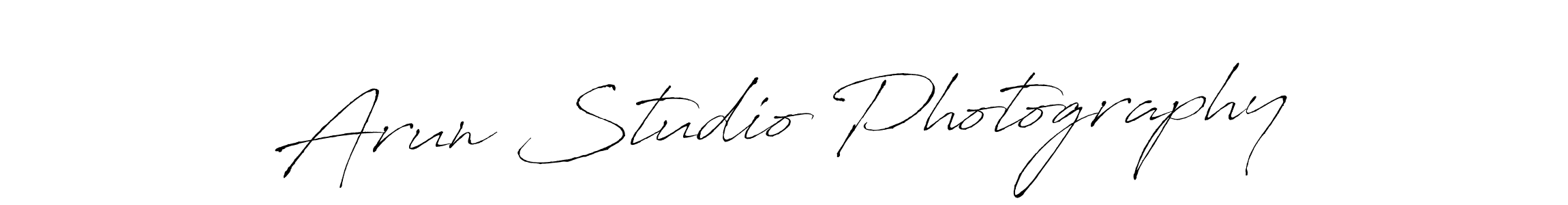 Once you've used our free online signature maker to create your best signature Antro_Vectra style, it's time to enjoy all of the benefits that Arun Studio Photography name signing documents. Arun Studio Photography signature style 6 images and pictures png
