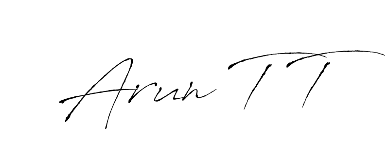 Here are the top 10 professional signature styles for the name Arun T T. These are the best autograph styles you can use for your name. Arun T T signature style 6 images and pictures png