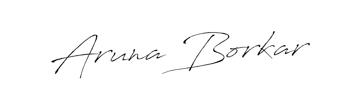 Use a signature maker to create a handwritten signature online. With this signature software, you can design (Antro_Vectra) your own signature for name Aruna Borkar. Aruna Borkar signature style 6 images and pictures png