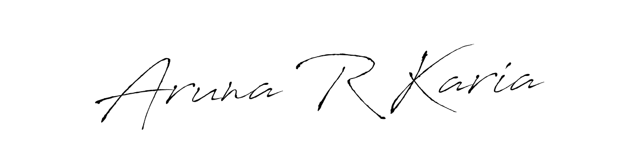 How to Draw Aruna R Karia signature style? Antro_Vectra is a latest design signature styles for name Aruna R Karia. Aruna R Karia signature style 6 images and pictures png