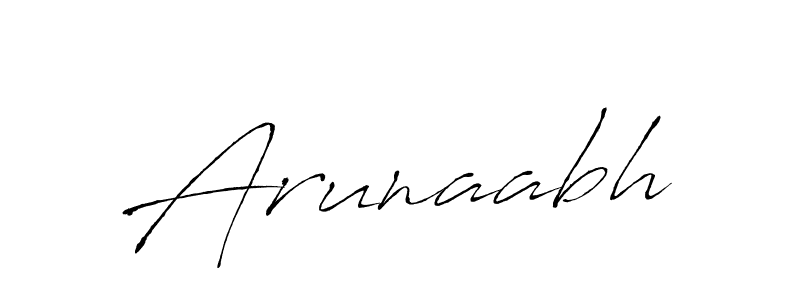 How to make Arunaabh signature? Antro_Vectra is a professional autograph style. Create handwritten signature for Arunaabh name. Arunaabh signature style 6 images and pictures png