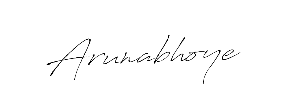 Make a beautiful signature design for name Arunabhoye. Use this online signature maker to create a handwritten signature for free. Arunabhoye signature style 6 images and pictures png