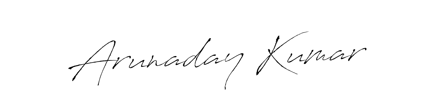 Also You can easily find your signature by using the search form. We will create Arunaday Kumar name handwritten signature images for you free of cost using Antro_Vectra sign style. Arunaday Kumar signature style 6 images and pictures png