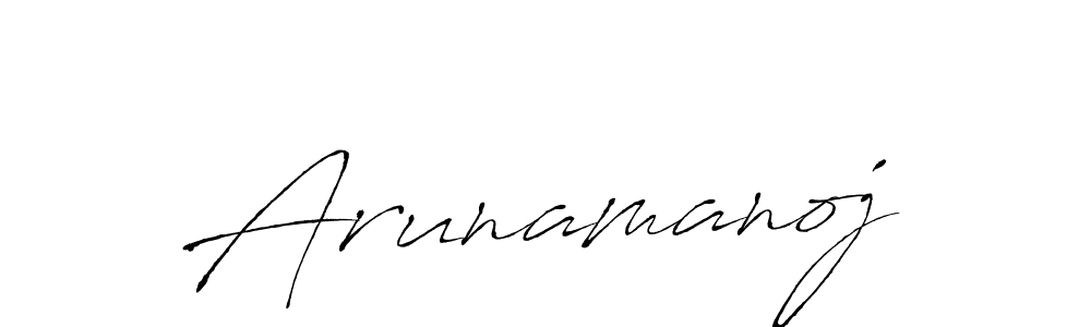 It looks lik you need a new signature style for name Arunamanoj. Design unique handwritten (Antro_Vectra) signature with our free signature maker in just a few clicks. Arunamanoj signature style 6 images and pictures png