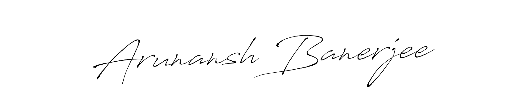 You can use this online signature creator to create a handwritten signature for the name Arunansh Banerjee. This is the best online autograph maker. Arunansh Banerjee signature style 6 images and pictures png