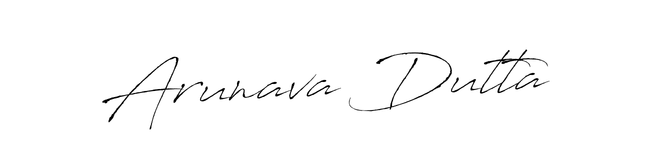Use a signature maker to create a handwritten signature online. With this signature software, you can design (Antro_Vectra) your own signature for name Arunava Dutta. Arunava Dutta signature style 6 images and pictures png