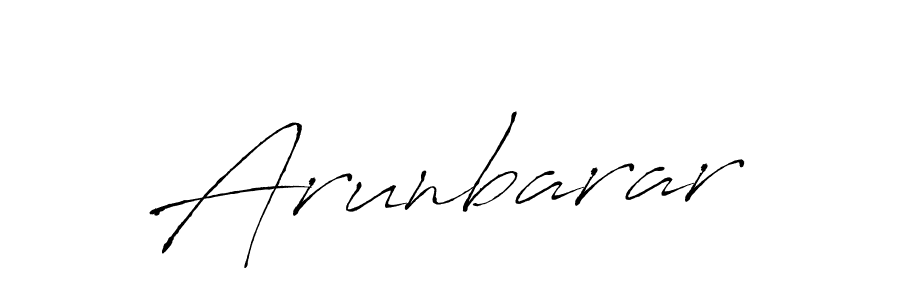 Design your own signature with our free online signature maker. With this signature software, you can create a handwritten (Antro_Vectra) signature for name Arunbarar. Arunbarar signature style 6 images and pictures png