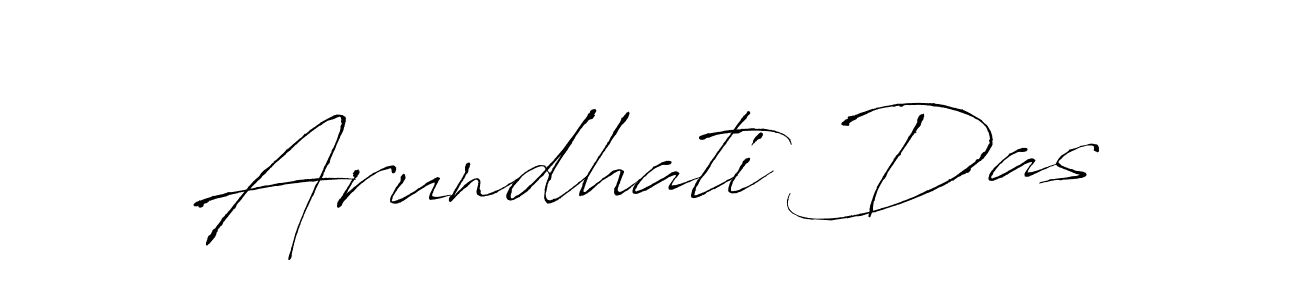 Create a beautiful signature design for name Arundhati Das. With this signature (Antro_Vectra) fonts, you can make a handwritten signature for free. Arundhati Das signature style 6 images and pictures png