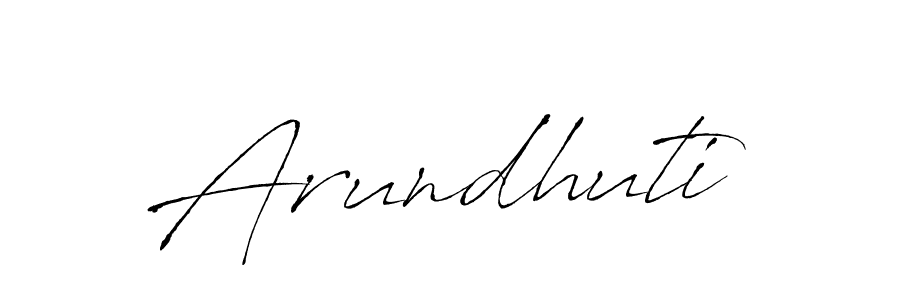 It looks lik you need a new signature style for name Arundhuti. Design unique handwritten (Antro_Vectra) signature with our free signature maker in just a few clicks. Arundhuti signature style 6 images and pictures png