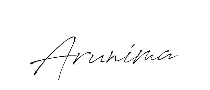 Create a beautiful signature design for name Arunima. With this signature (Antro_Vectra) fonts, you can make a handwritten signature for free. Arunima signature style 6 images and pictures png