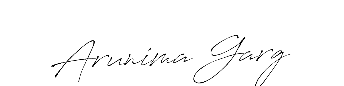 Make a beautiful signature design for name Arunima Garg. Use this online signature maker to create a handwritten signature for free. Arunima Garg signature style 6 images and pictures png