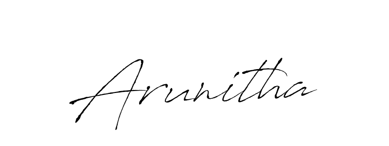 Make a beautiful signature design for name Arunitha. Use this online signature maker to create a handwritten signature for free. Arunitha signature style 6 images and pictures png