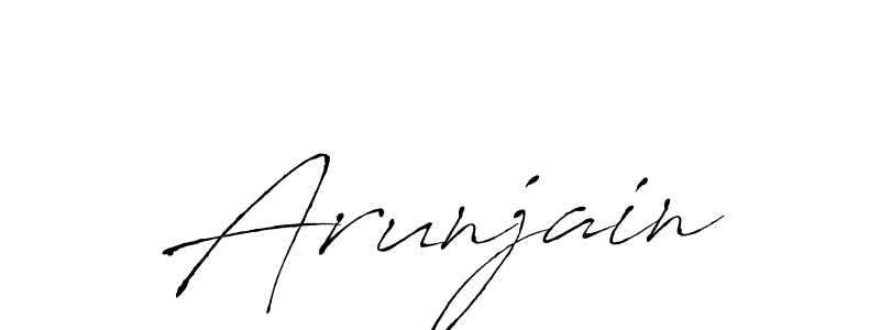 You should practise on your own different ways (Antro_Vectra) to write your name (Arunjain) in signature. don't let someone else do it for you. Arunjain signature style 6 images and pictures png