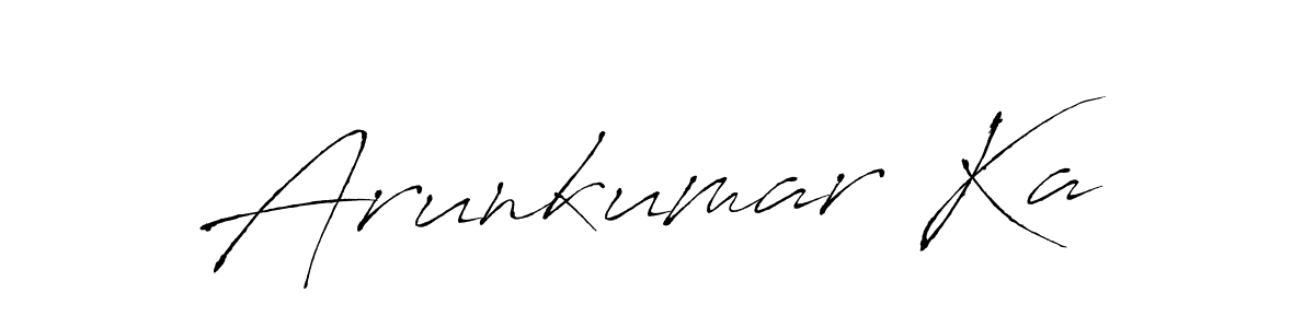 The best way (Antro_Vectra) to make a short signature is to pick only two or three words in your name. The name Arunkumar Ka include a total of six letters. For converting this name. Arunkumar Ka signature style 6 images and pictures png