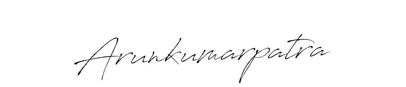 Create a beautiful signature design for name Arunkumarpatra. With this signature (Antro_Vectra) fonts, you can make a handwritten signature for free. Arunkumarpatra signature style 6 images and pictures png