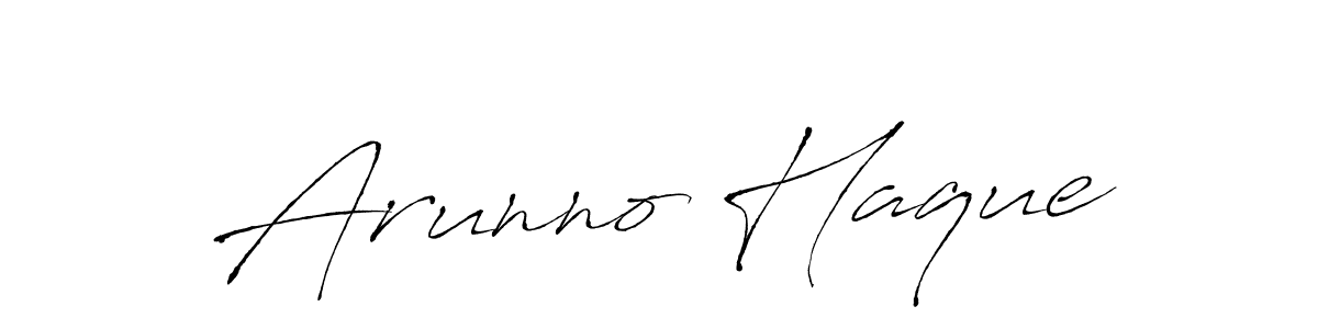 It looks lik you need a new signature style for name Arunno Haque. Design unique handwritten (Antro_Vectra) signature with our free signature maker in just a few clicks. Arunno Haque signature style 6 images and pictures png