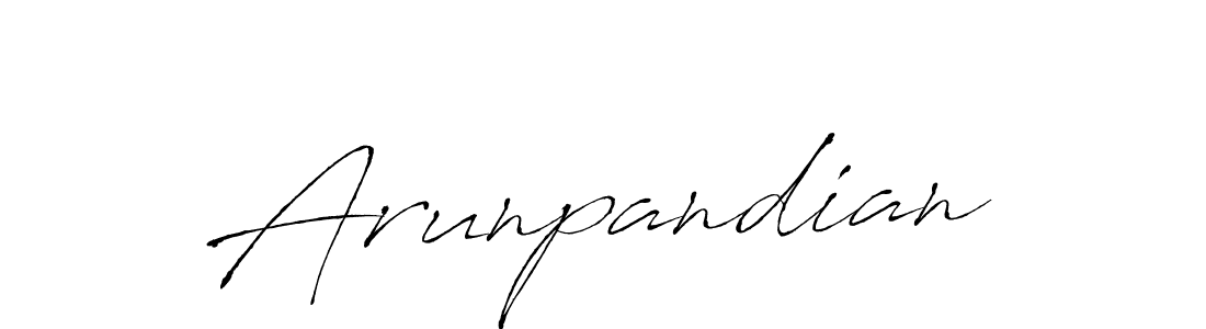 Use a signature maker to create a handwritten signature online. With this signature software, you can design (Antro_Vectra) your own signature for name Arunpandian. Arunpandian signature style 6 images and pictures png