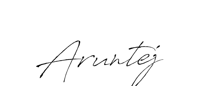 Once you've used our free online signature maker to create your best signature Antro_Vectra style, it's time to enjoy all of the benefits that Aruntej name signing documents. Aruntej signature style 6 images and pictures png