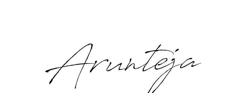 Similarly Antro_Vectra is the best handwritten signature design. Signature creator online .You can use it as an online autograph creator for name Arunteja. Arunteja signature style 6 images and pictures png