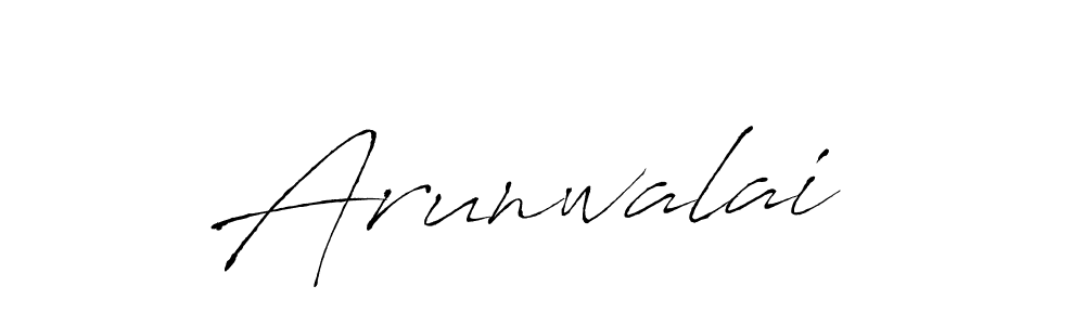 Use a signature maker to create a handwritten signature online. With this signature software, you can design (Antro_Vectra) your own signature for name Arunwalai . Arunwalai  signature style 6 images and pictures png