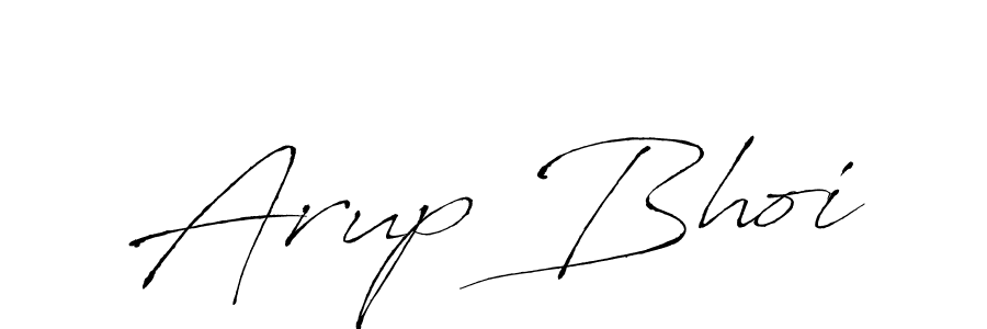 Design your own signature with our free online signature maker. With this signature software, you can create a handwritten (Antro_Vectra) signature for name Arup Bhoi. Arup Bhoi signature style 6 images and pictures png