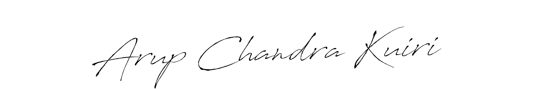 Make a beautiful signature design for name Arup Chandra Kuiri. With this signature (Antro_Vectra) style, you can create a handwritten signature for free. Arup Chandra Kuiri signature style 6 images and pictures png