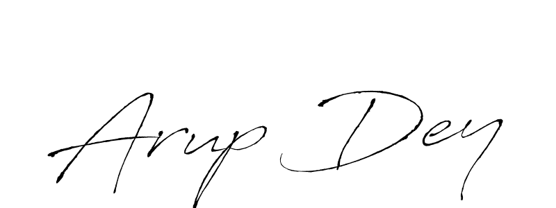 Arup Dey stylish signature style. Best Handwritten Sign (Antro_Vectra) for my name. Handwritten Signature Collection Ideas for my name Arup Dey. Arup Dey signature style 6 images and pictures png