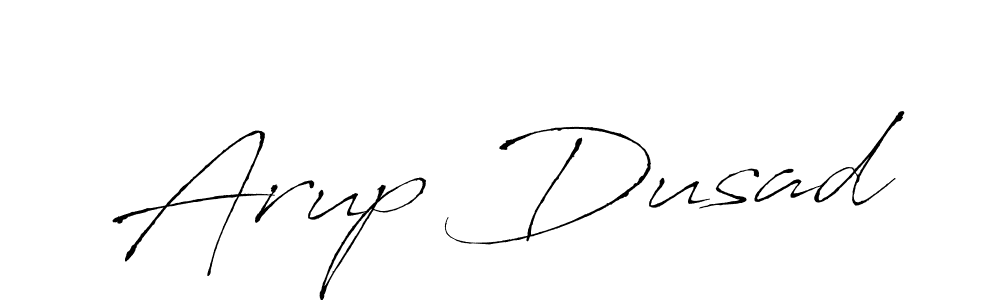 Antro_Vectra is a professional signature style that is perfect for those who want to add a touch of class to their signature. It is also a great choice for those who want to make their signature more unique. Get Arup Dusad name to fancy signature for free. Arup Dusad signature style 6 images and pictures png