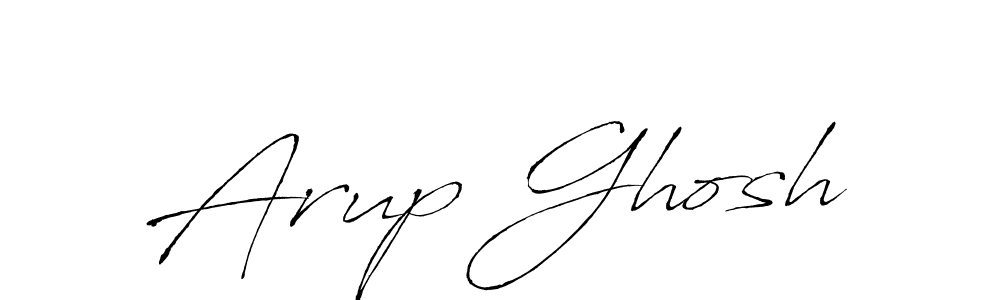 Create a beautiful signature design for name Arup Ghosh. With this signature (Antro_Vectra) fonts, you can make a handwritten signature for free. Arup Ghosh signature style 6 images and pictures png