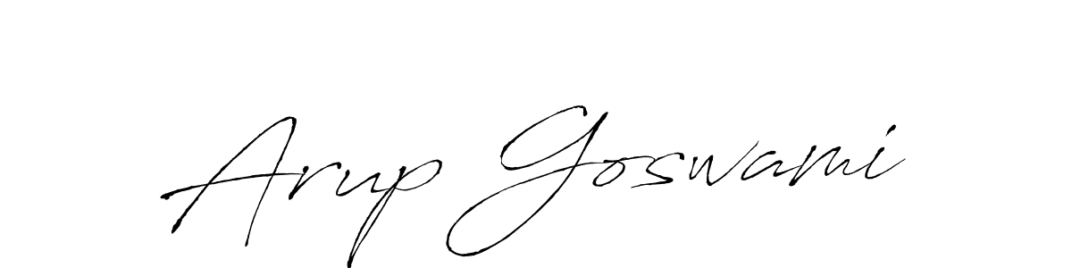 Also we have Arup Goswami name is the best signature style. Create professional handwritten signature collection using Antro_Vectra autograph style. Arup Goswami signature style 6 images and pictures png