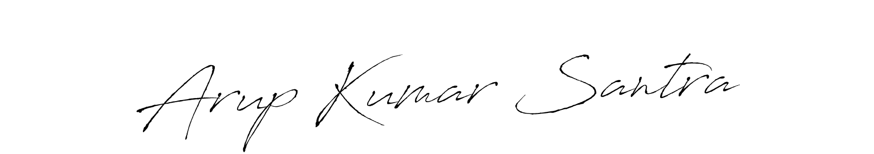 Make a short Arup Kumar Santra signature style. Manage your documents anywhere anytime using Antro_Vectra. Create and add eSignatures, submit forms, share and send files easily. Arup Kumar Santra signature style 6 images and pictures png