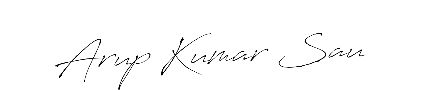 Create a beautiful signature design for name Arup Kumar Sau. With this signature (Antro_Vectra) fonts, you can make a handwritten signature for free. Arup Kumar Sau signature style 6 images and pictures png