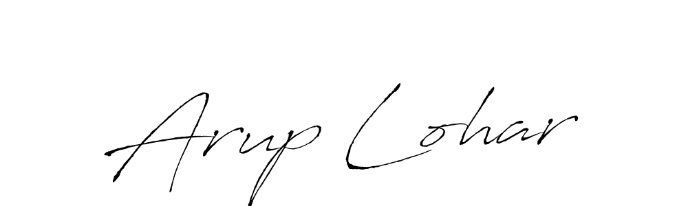 The best way (Antro_Vectra) to make a short signature is to pick only two or three words in your name. The name Arup Lohar include a total of six letters. For converting this name. Arup Lohar signature style 6 images and pictures png