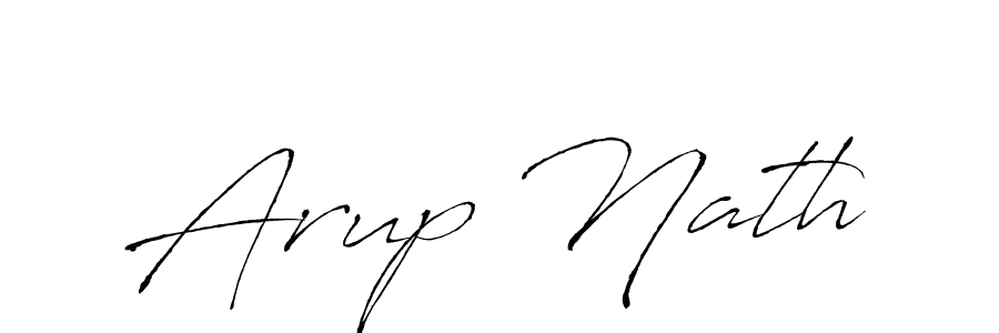 How to make Arup Nath name signature. Use Antro_Vectra style for creating short signs online. This is the latest handwritten sign. Arup Nath signature style 6 images and pictures png