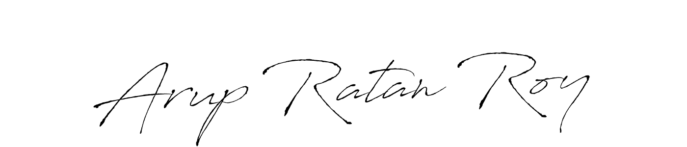 Design your own signature with our free online signature maker. With this signature software, you can create a handwritten (Antro_Vectra) signature for name Arup Ratan Roy. Arup Ratan Roy signature style 6 images and pictures png
