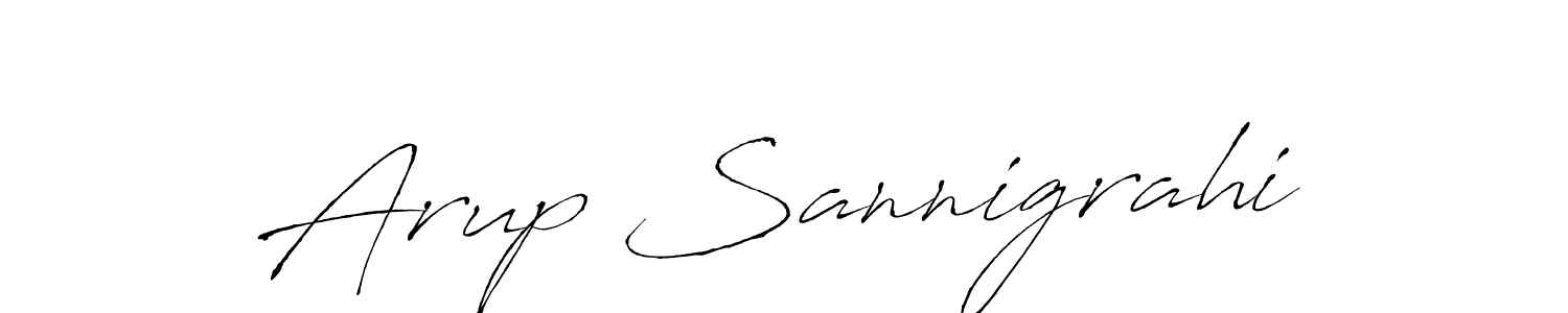 You should practise on your own different ways (Antro_Vectra) to write your name (Arup Sannigrahi) in signature. don't let someone else do it for you. Arup Sannigrahi signature style 6 images and pictures png