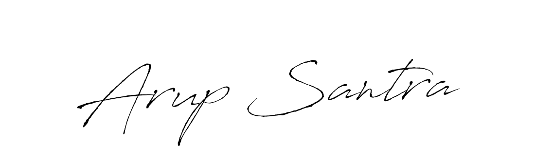 Antro_Vectra is a professional signature style that is perfect for those who want to add a touch of class to their signature. It is also a great choice for those who want to make their signature more unique. Get Arup Santra name to fancy signature for free. Arup Santra signature style 6 images and pictures png